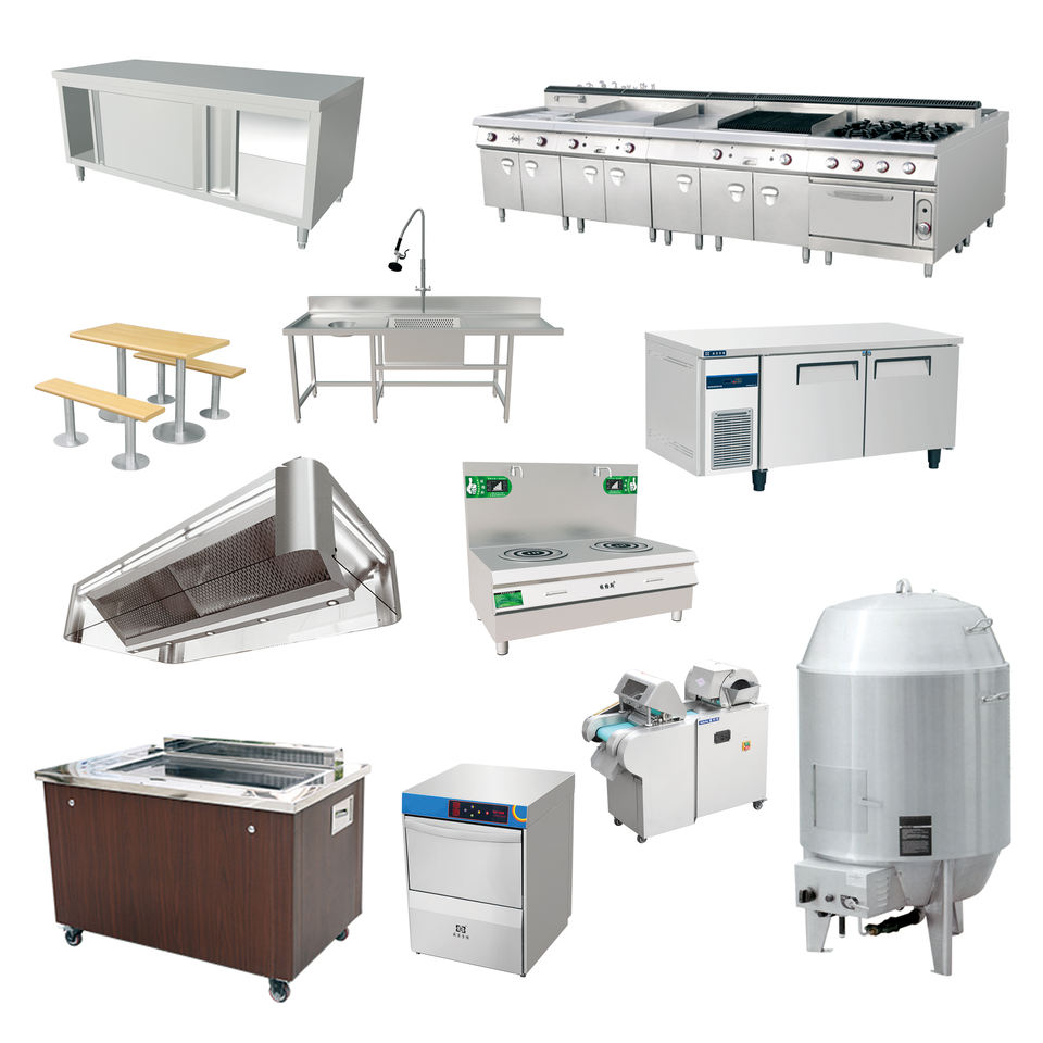 Outdoor Furniture Cad - ワンストッププロジェクトソリューション、完全なバーガーレストラン設備、キッチン調理用品、ホテル調理用3D/CADデザイン付き
