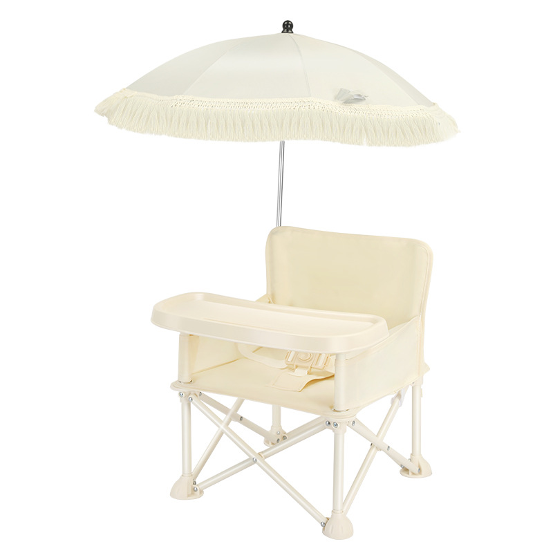 Outdoor Furniture Kids - 折りたたみ式背もたれ付きベビーダイニングチェア、ポータブルキッズアウトドアピクニックビーチ学習チェア、幼児用子供家具