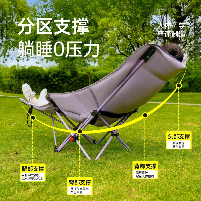 アウトドア用マルチギアプラス折りたたみリクライニングチェア、 - Outdoor Furniture Plus のレビューと価格