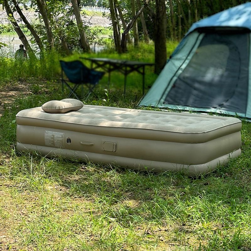 屋外用インフレータブルマットレス キャンプベッド 超硬質 自 - Outdoor Furniture Plus のレビューと価格