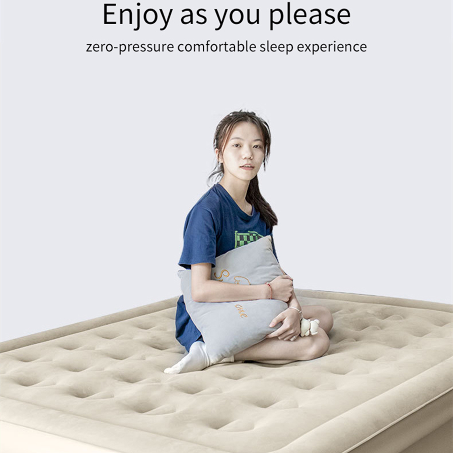 インフレータブルPVCスリーピングマットレス,豪華な2人用キ - Outdoor Furniture European のレビューと価格