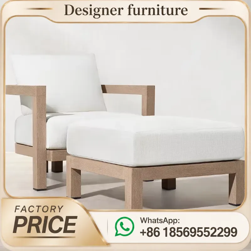 チーク材製ソファセット 防水屋外パティオガーデン家具 ヴィラ - Outdoor Furniture Teak のレビューと価格
