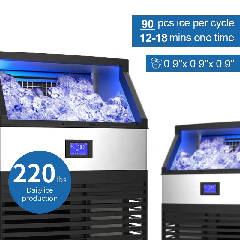 業務用製氷機 40kg/24h 家庭用/業務用 製氷器、新型 - Outdoor Furniture Online のレビューと価格