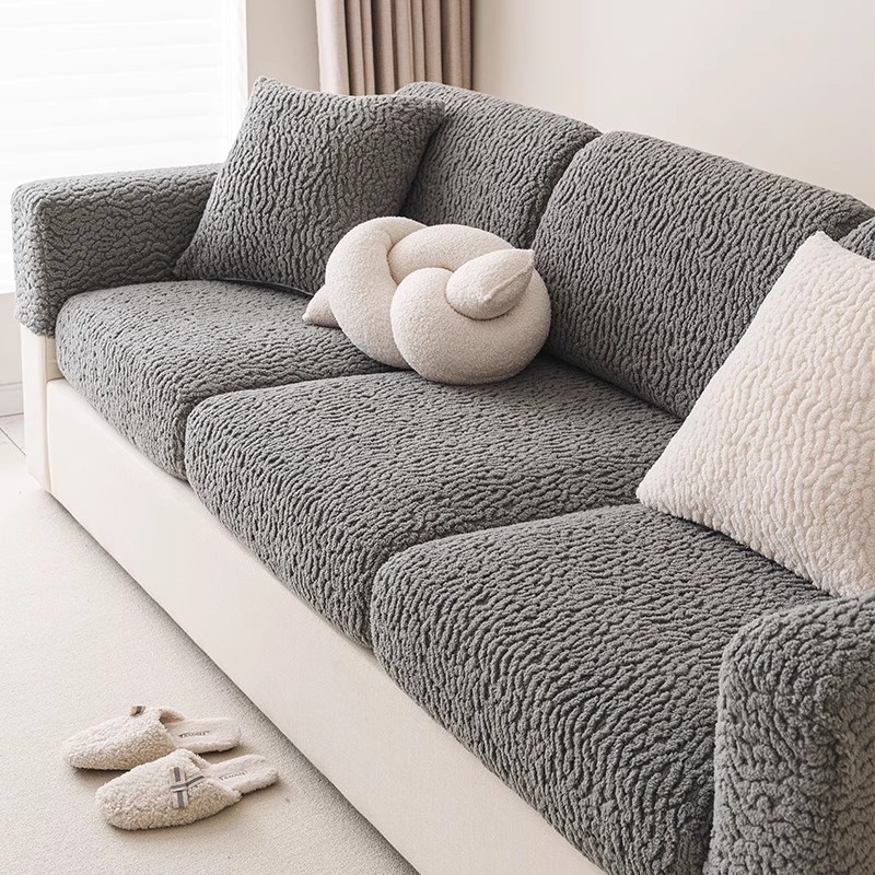 心地よいコットンフリース伸縮性ソファカバー オールインクルー - Outdoor Furniture Plus のレビューと価格