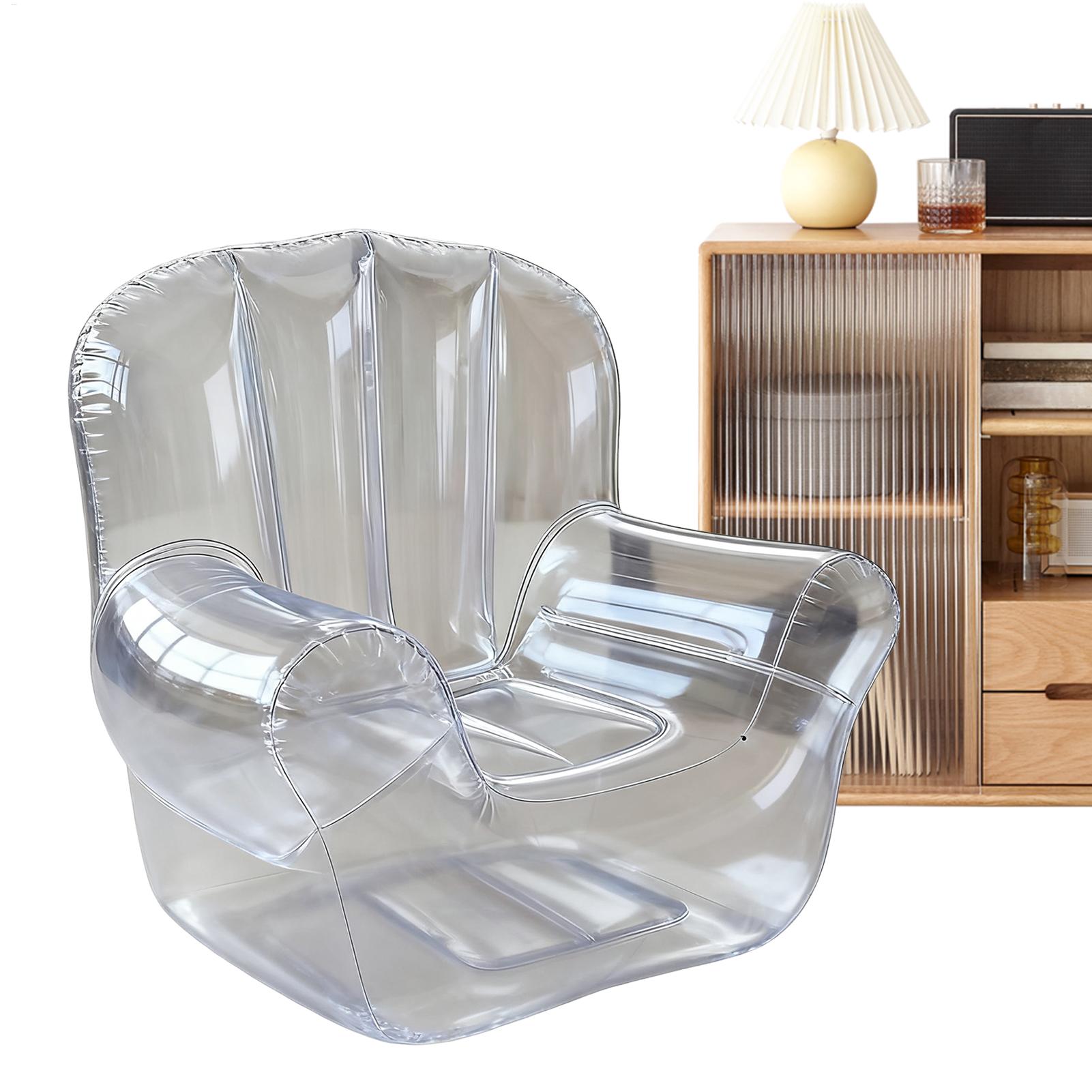 厚みのある透明なソファ PVC インフレータブルソファ キャ - Outdoor Furniture European のレビューと価格