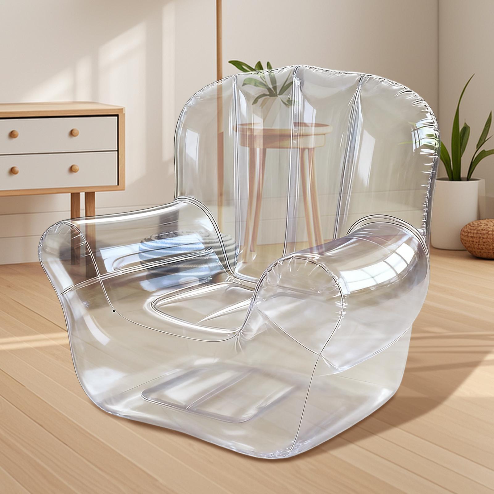 厚みのある透明なソファ PVC インフレータブルソファ キャ - Outdoor Furniture European のレビューと価格
