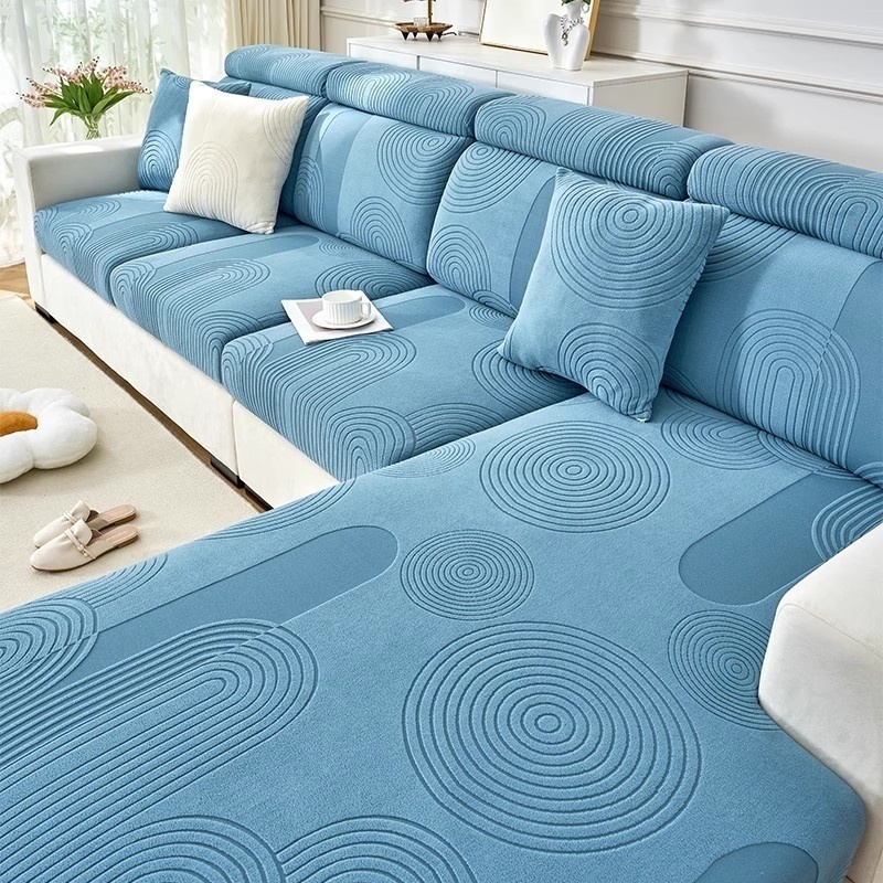 伸縮性のあるジャカードベルベットソファクッションカバー、セク - Outdoor Furniture Plus のレビューと価格