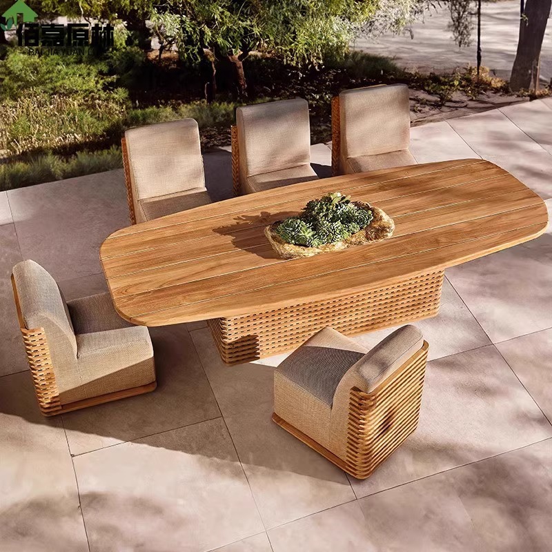 屋外チークソファ 屋外 オープンエア 防水・日よけ コーナー - Outdoor Furniture Teak のレビューと価格