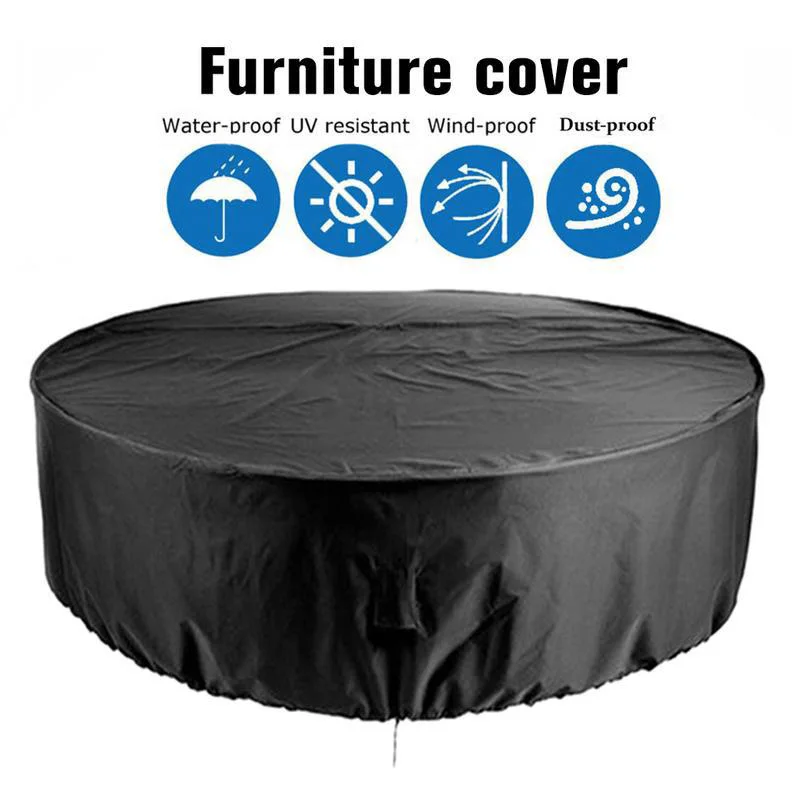 ファイヤーピットカバーラウンド火鉢ストーブカバー防水防風日焼 - Outdoor Furniture Set With Fire Pit のレビューと価格
