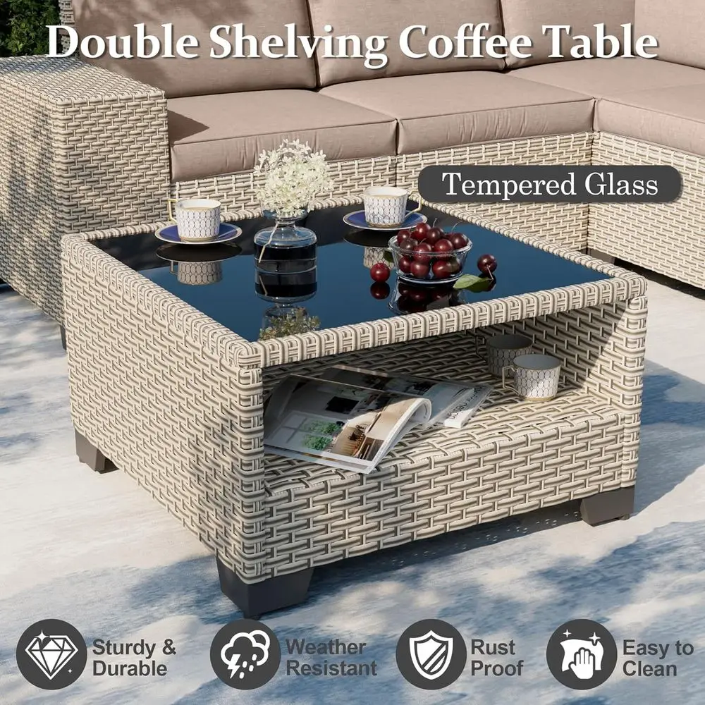 7点セットの屋外パティオ家具セット（ファイヤーピット、セクシ - Outdoor Furniture Set With Fire Pit のレビューと価格