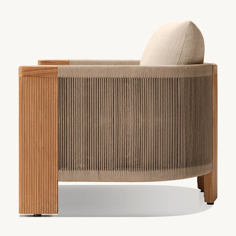 @3 #   高級無垢チーク材製モダン屋外ソファセット 防水 - Outdoor Furniture Teak のレビューと価格
