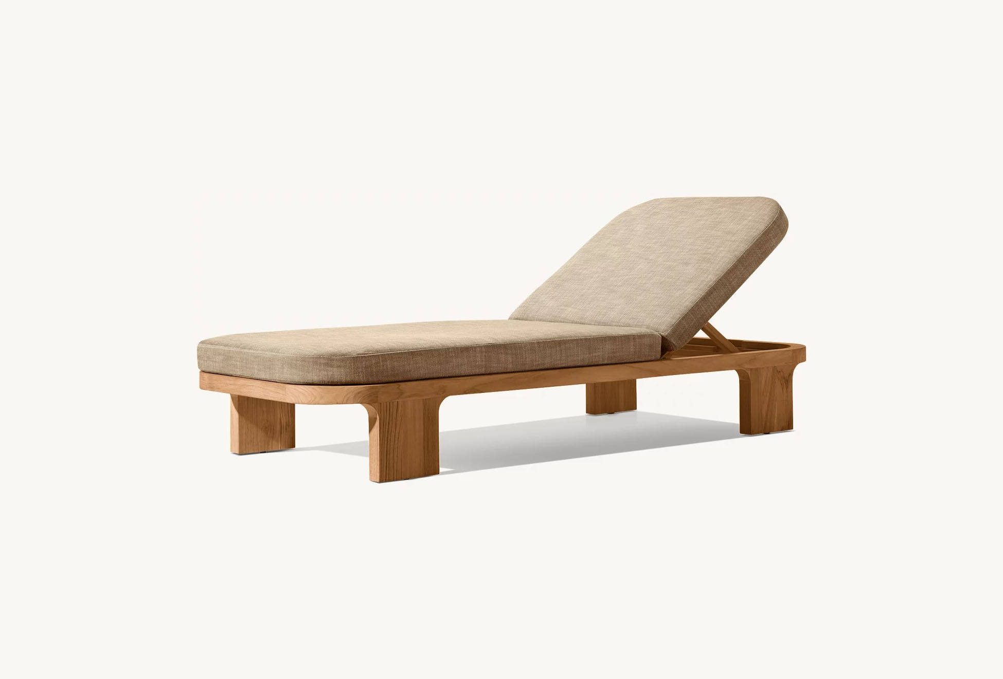 カスタムチーク材パティオラウンジャー モダン屋外家具 防水ク - Outdoor Furniture Teak のレビューと価格