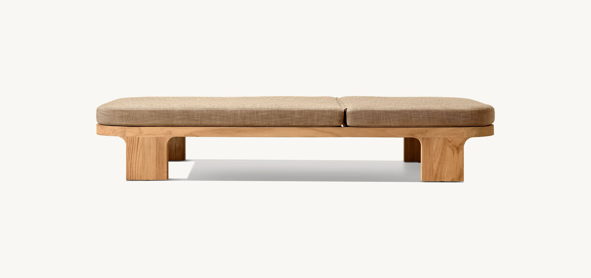 カスタムチーク材パティオラウンジャー モダン屋外家具 防水ク - Outdoor Furniture Teak のレビューと価格