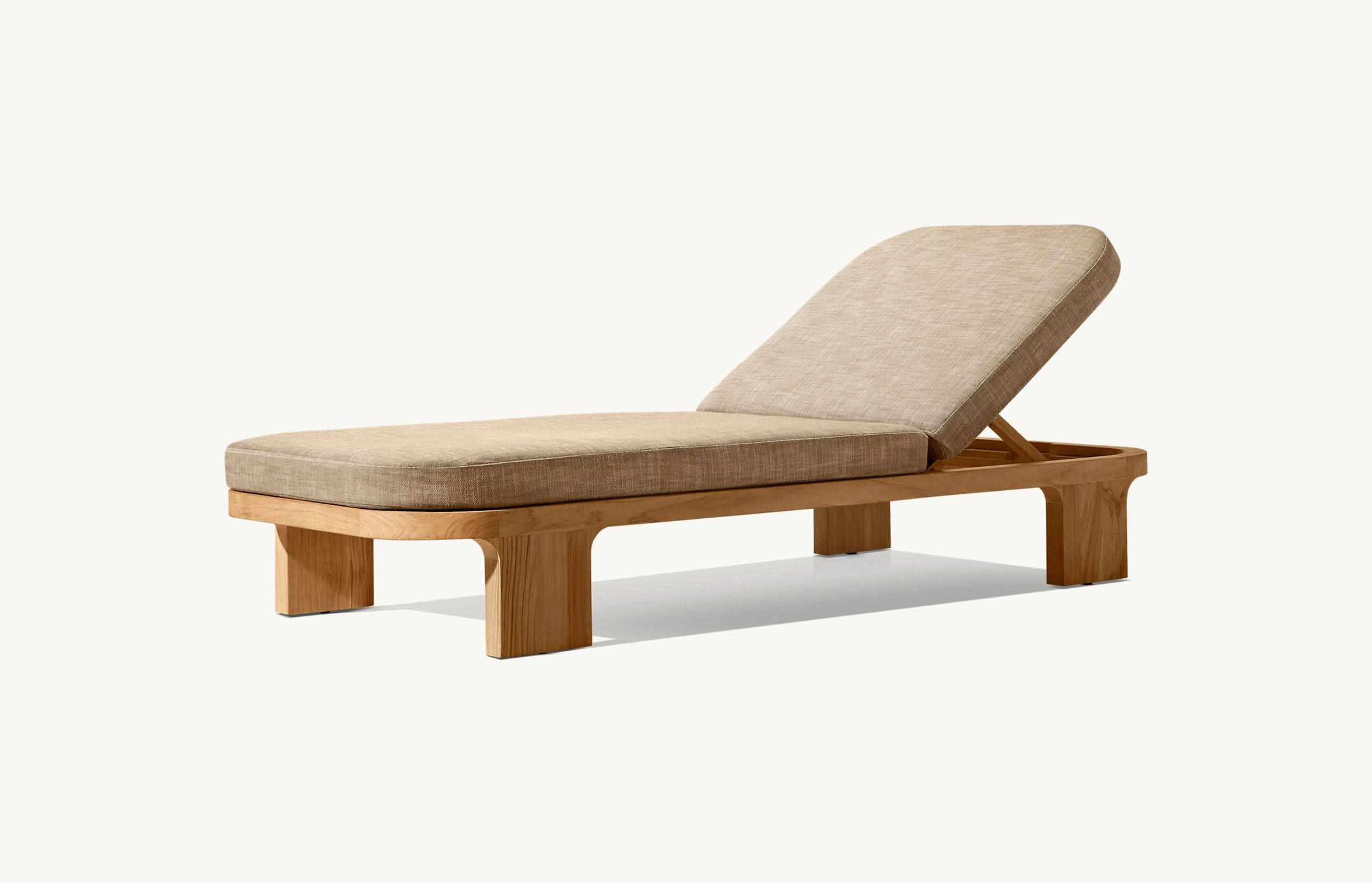 カスタムチーク材パティオラウンジャー モダン屋外家具 防水ク - Outdoor Furniture Teak のレビューと価格
