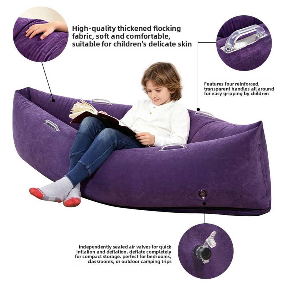 室内用ポータブルピーポッド子供用旅行ベッド、インフレータブル - Outdoor Furniture Plus のレビューと価格