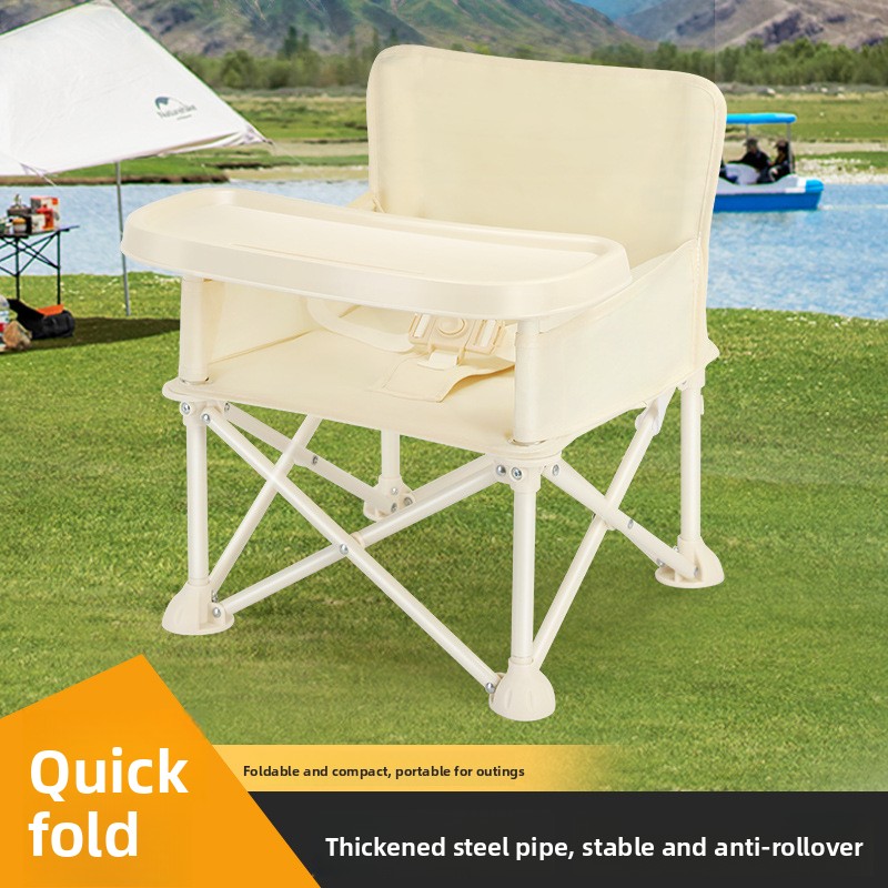 折りたたみ式背もたれ付きベビーダイニングチェア、ポータブルキ - Outdoor Furniture Kids のレビューと価格