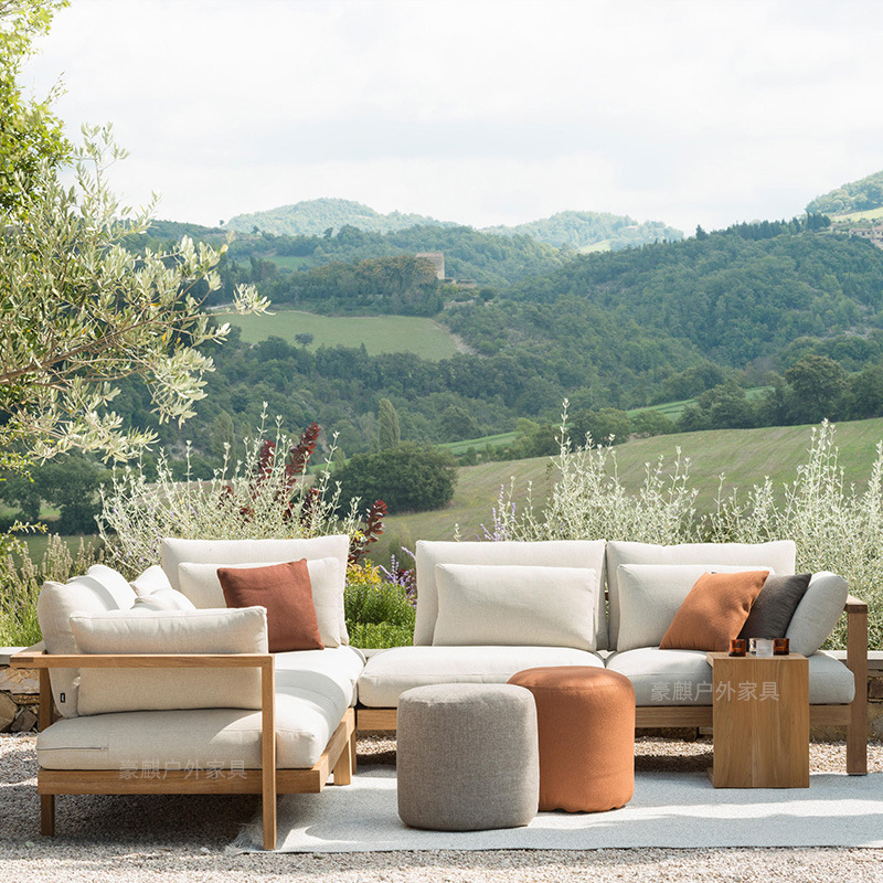 チーク材セットの中庭バルコニー、防水・耐候性家具、テラス屋外 - Outdoor Furniture Teak のレビューと価格
