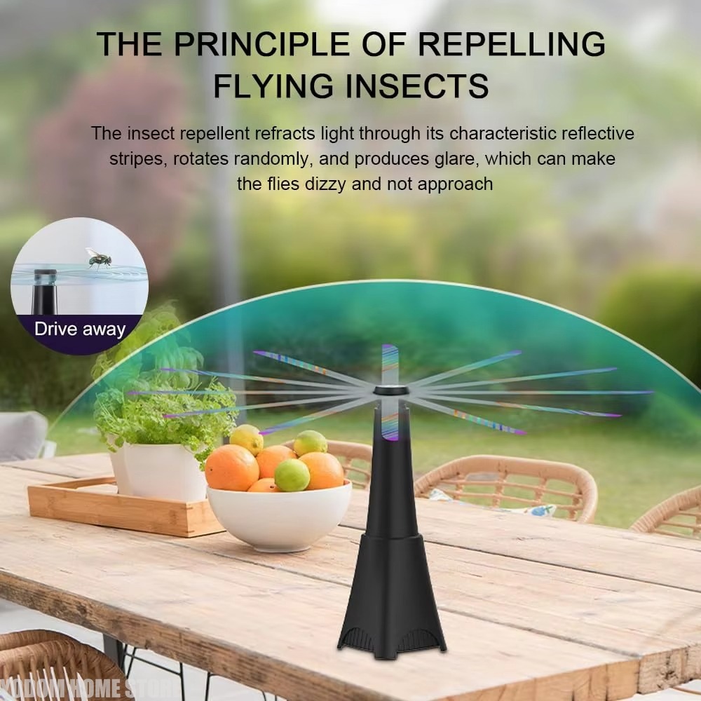 テーブル用ハエよけ扇風機 ポータブルテーブル/吊り下げ式フー - Outdoor Furniture European のレビューと価格