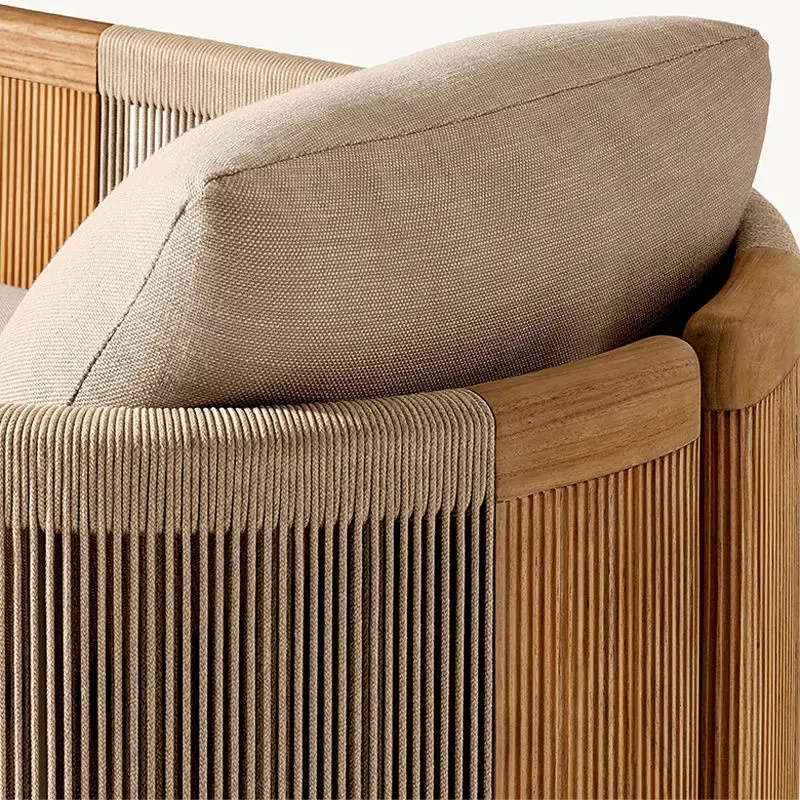 デザイン性の高い屋外家具 チーク材ガーデン防水ファイヤーピッ - Outdoor Furniture Set With Fire Pit のレビューと価格