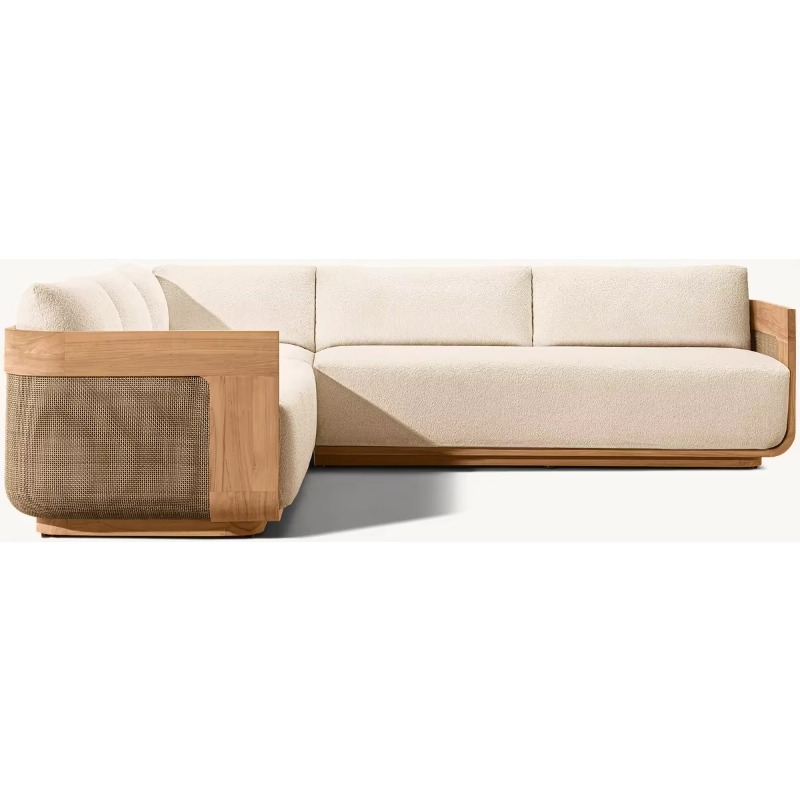 高級ガーデン家具デザイン ラウンジパティオ モジュール式セッ - Outdoor Furniture Teak のレビューと価格